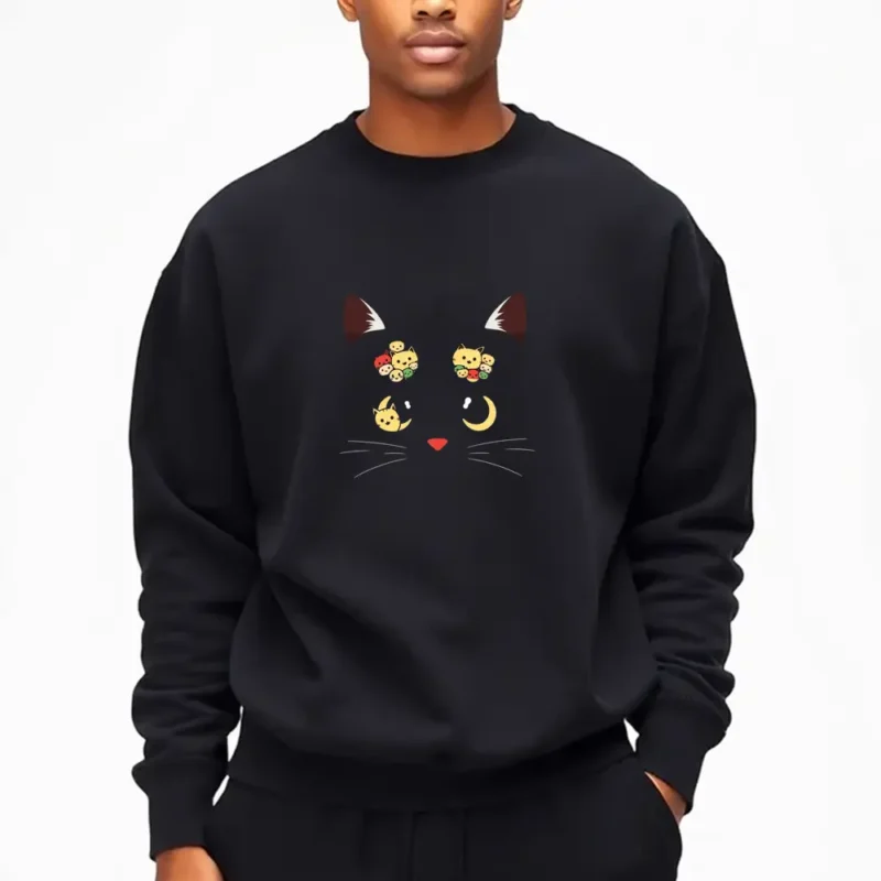 Just Here For The Cat Memes Sweatshirt