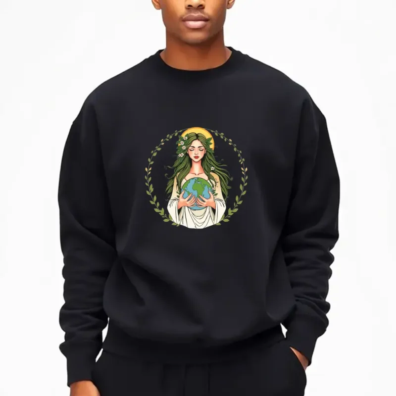 Love Grows On A Healthy Planet Sweatshirt